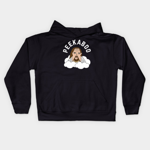 Easter Peekaboo Kids Hoodie by Litehouse Tees