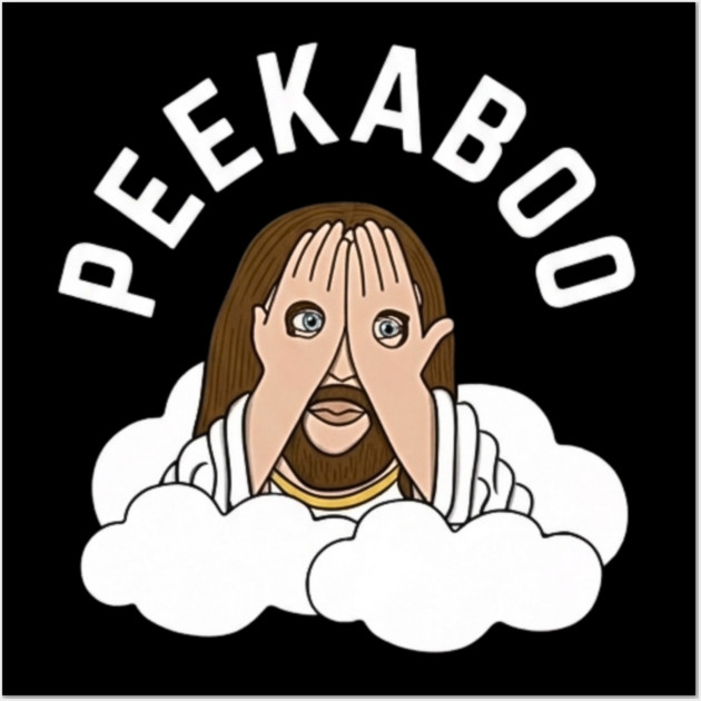 Easter Peekaboo Wall Art by Litehouse Tees