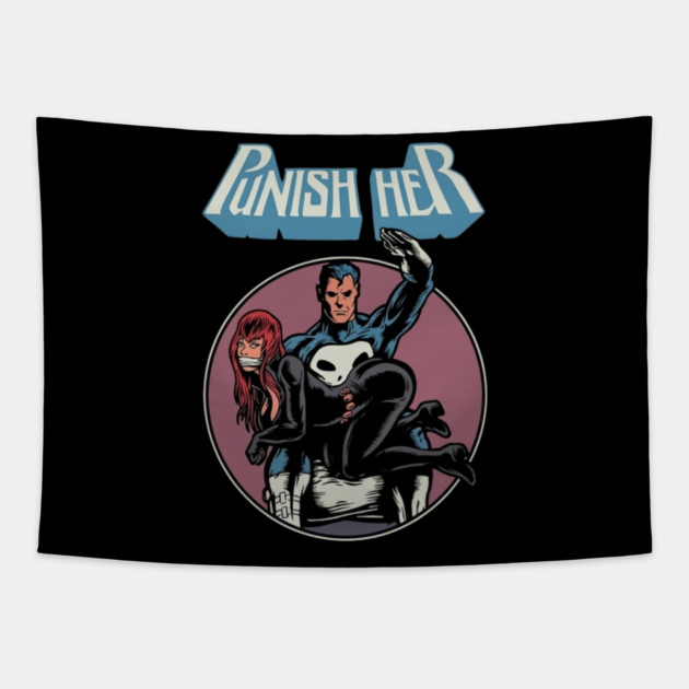 Punish Her Tapestry by Litehouse Tees
