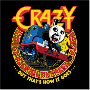 CRAZY TOM Posters and Art