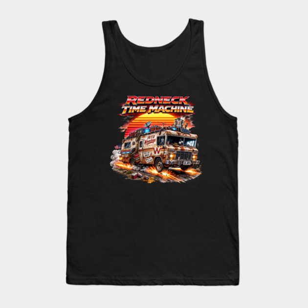 Redneck Time Machine Tank Top by CrazyGirl