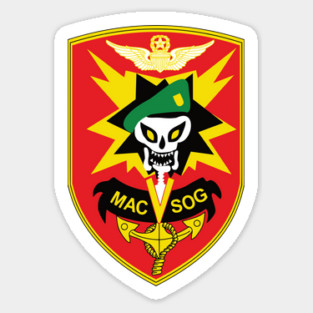 MAC V SOG Special Forces Patch Sticker