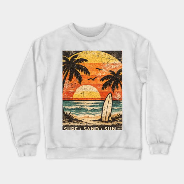 Endless Summer Crewneck Sweatshirt by CrazyGirl