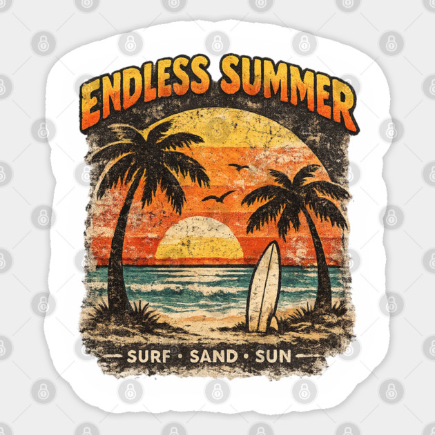Endless Summer Sticker by CrazyGirl