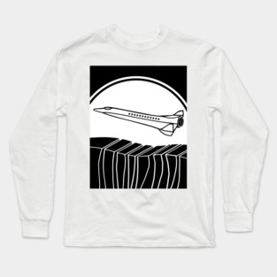 Flight Over The Keyboard Range Long Sleeve T-Shirt