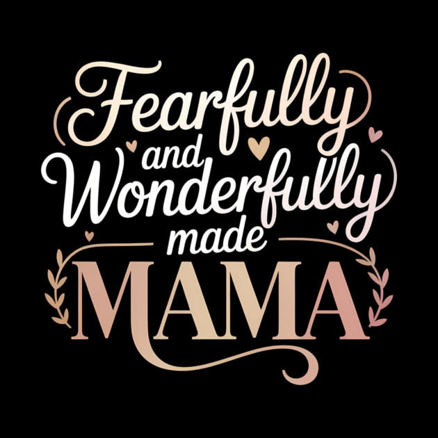 Fearfully and Wonderfully Made Mama Christian Gift by Francisca's Store