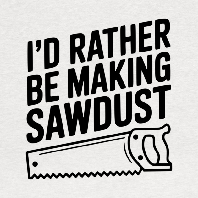 I'd Rather be Making Sawdust by Frank Ring