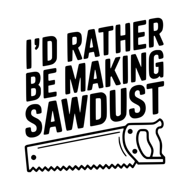 I'd Rather be Making Sawdust by Frank Ring