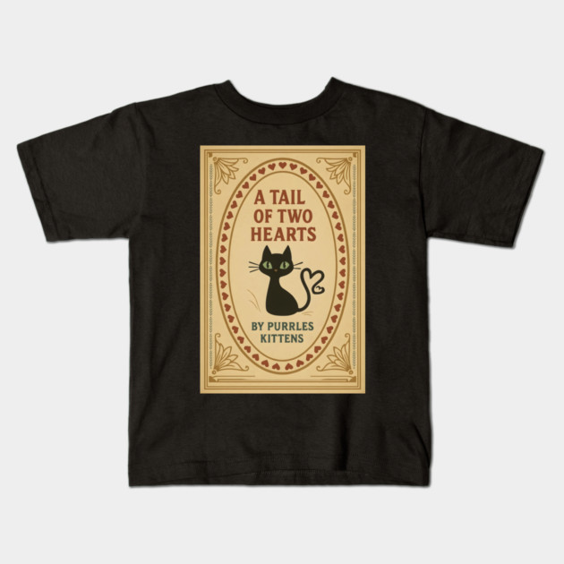 A TALE OF TWO HEARTS Kids T-Shirt by Cataura