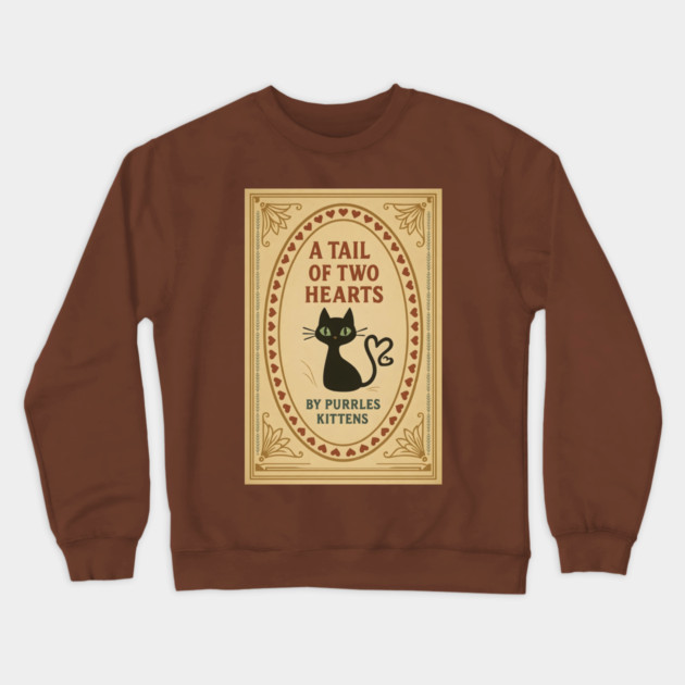 A TALE OF TWO HEARTS Crewneck Sweatshirt by Cataura