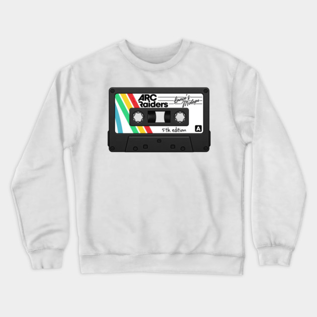 Lance's Mixtape 5th Edition Sticker Crewneck Sweatshirt by Shit Post Hero