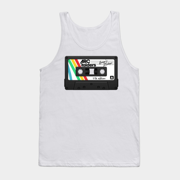 Lance's Mixtape 5th Edition Sticker Tank Top by Shit Post Hero
