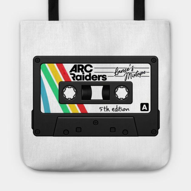 Lance's Mixtape 5th Edition Sticker Tote by Shit Post Hero