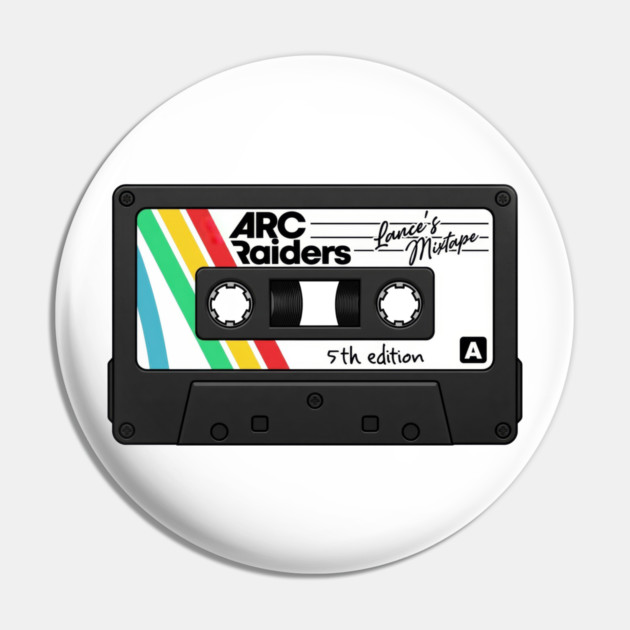 Lance's Mixtape 5th Edition Sticker Pin by Shit Post Hero