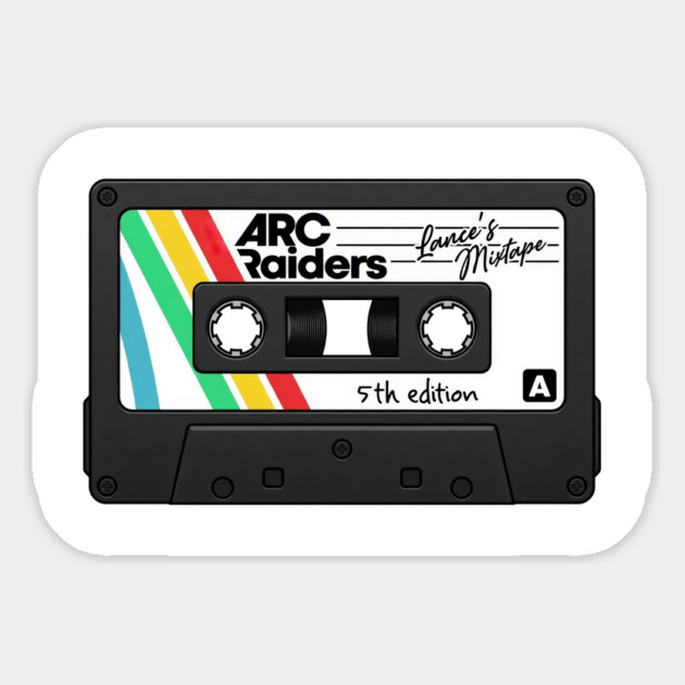 Lance's Mixtape 5th Edition Sticker Magnet by Shit Post Hero