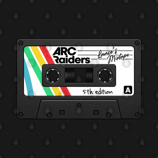 Lance's Mixtape 5th Edition Sticker by Shit Post Hero