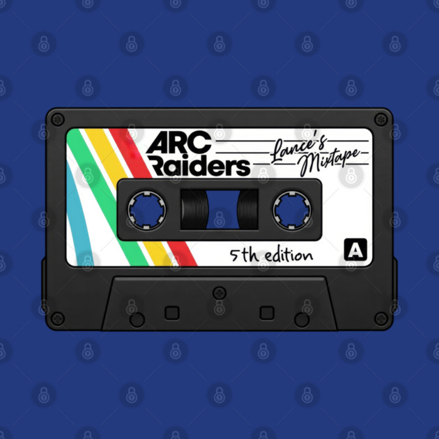 Lance's Mixtape 5th Edition Sticker by Shit Post Hero