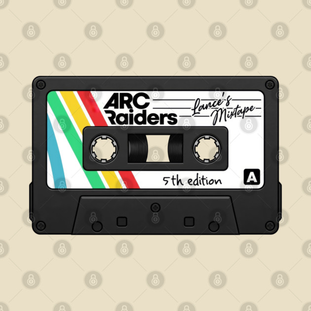 Lance's Mixtape 5th Edition Sticker by Shit Post Hero