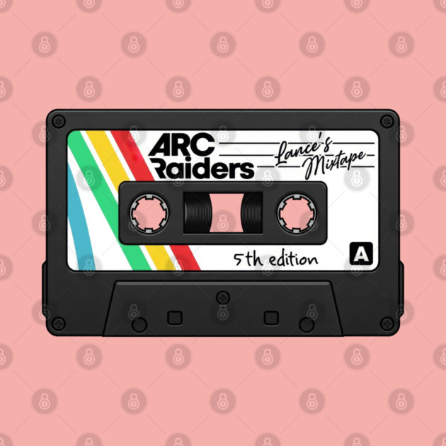 Lance's Mixtape 5th Edition Sticker by Shit Post Hero