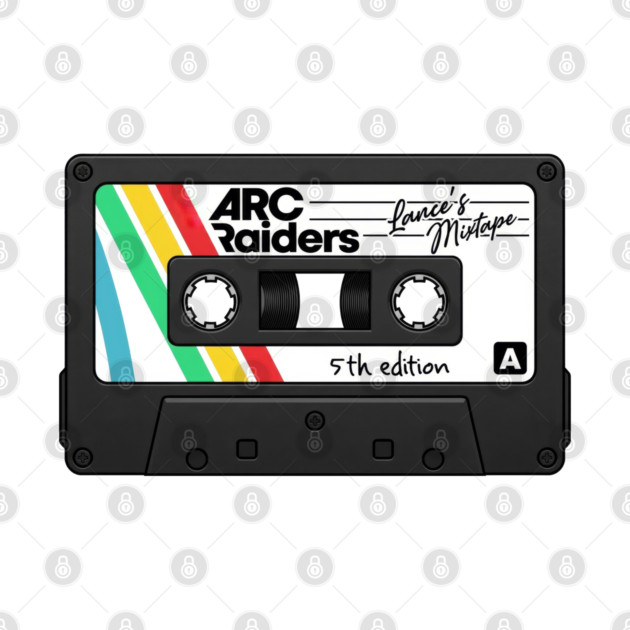 Lance's Mixtape 5th Edition Sticker by Shit Post Hero