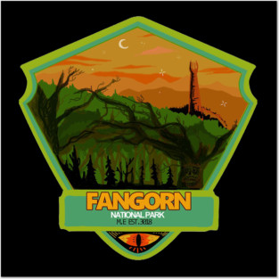Fangorn Forest National Park Posters and Art