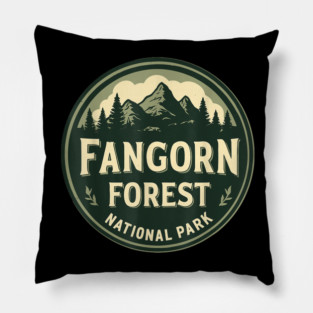 Fangorn Forest National Park Pillow