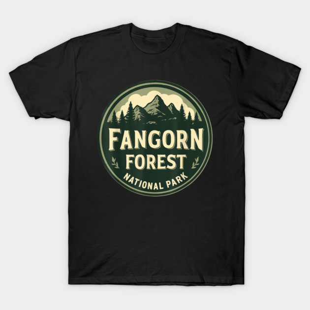 Fangorn Forest National Park T-Shirt by sani's Store 4