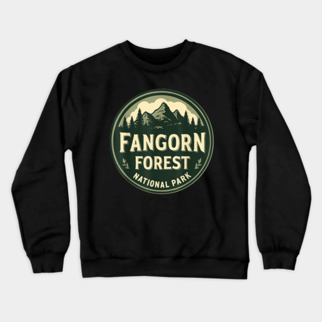 Fangorn Forest National Park Crewneck Sweatshirt by sani's Store 4