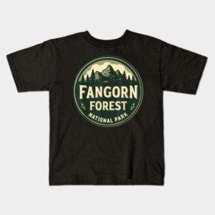 Fangorn Forest National Park Kids T-Shirt