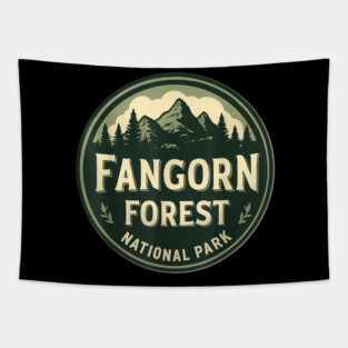 Fangorn Forest National Park Tapestry