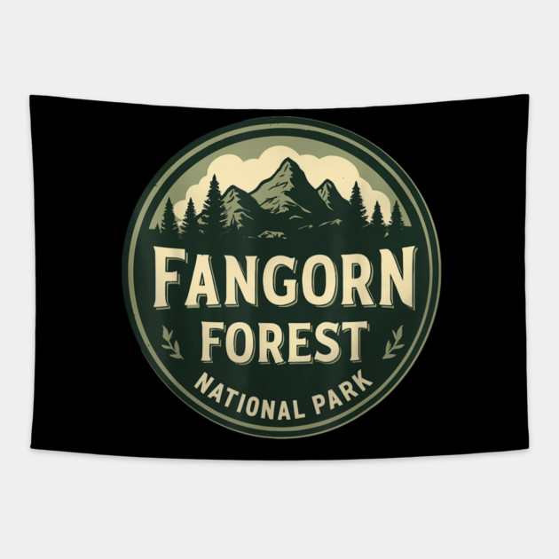 Fangorn Forest National Park Tapestry by sani's Store 4