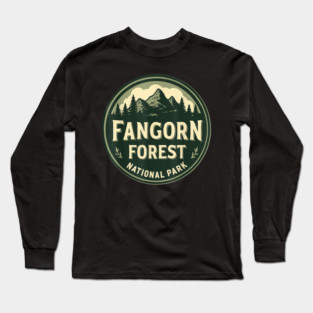 Fangorn Forest National Park Long Sleeve T-Shirt