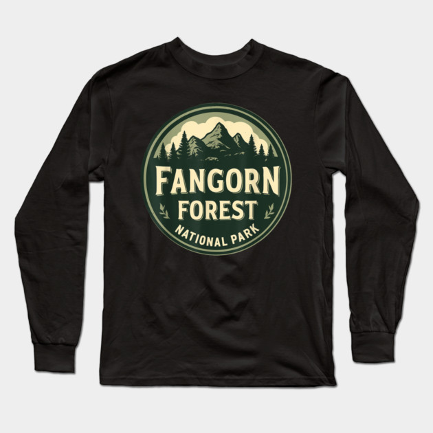 Fangorn Forest National Park Long Sleeve T-Shirt by sani's Store 4