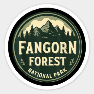 Fangorn Forest National Park Sticker