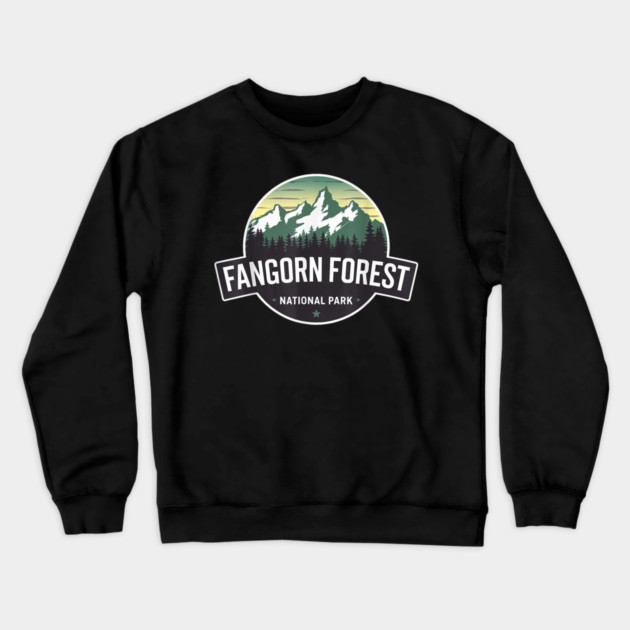 Fangorn Forest National Park Crewneck Sweatshirt by sani's Store 4