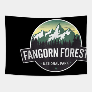 Fangorn Forest National Park Tapestry