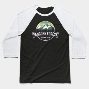 Fangorn Forest National Park Baseball T-Shirt