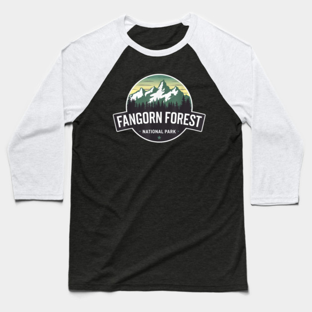 Fangorn Forest National Park Baseball T-Shirt by sani's Store 4