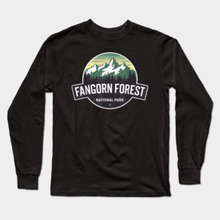 Fangorn Forest National Park Long Sleeve T-Shirt