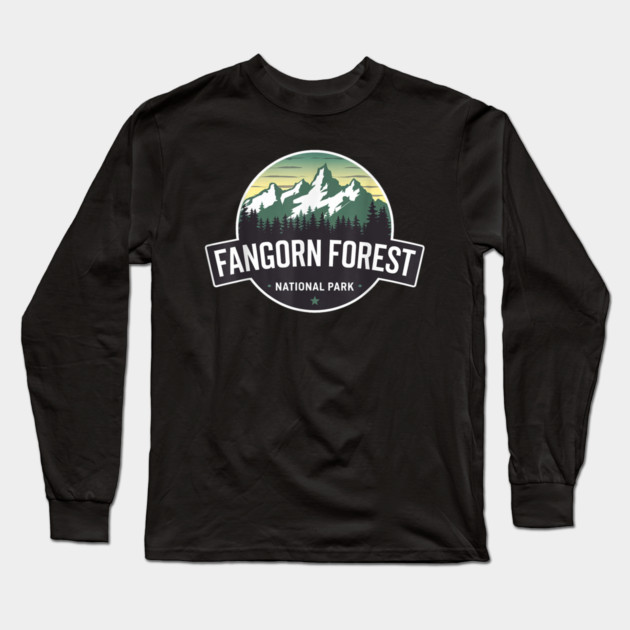 Fangorn Forest National Park Long Sleeve T-Shirt by sani's Store 4