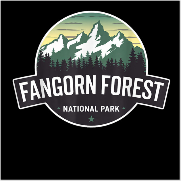 Fangorn Forest National Park Wall Art by sani's Store 4