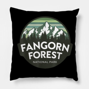 Fangorn Forest National Park Pillow