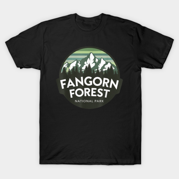 Fangorn Forest National Park T-Shirt by sani's Store 4