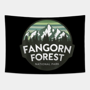 Fangorn Forest National Park Tapestry