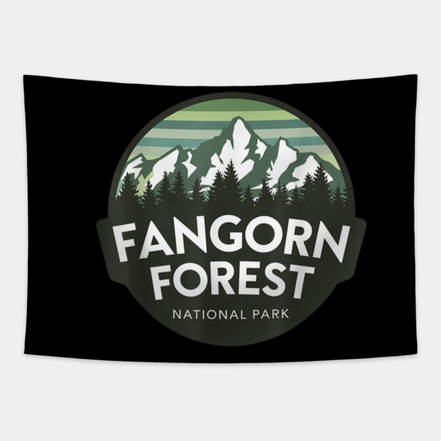 Fangorn Forest National Park Tapestry by sani's Store 4