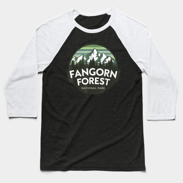 Fangorn Forest National Park Baseball T-Shirt by sani's Store 4
