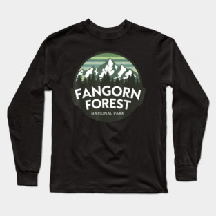 Fangorn Forest National Park Long Sleeve T-Shirt