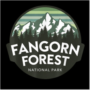 Fangorn Forest National Park Posters and Art