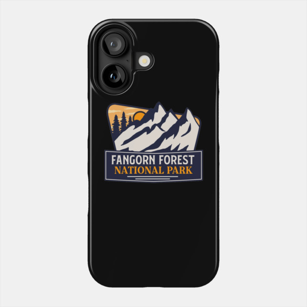 Fangorn Forest National Park Phone Case by sani's Store 4