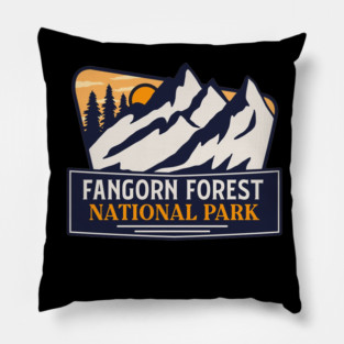 Fangorn Forest National Park Pillow
